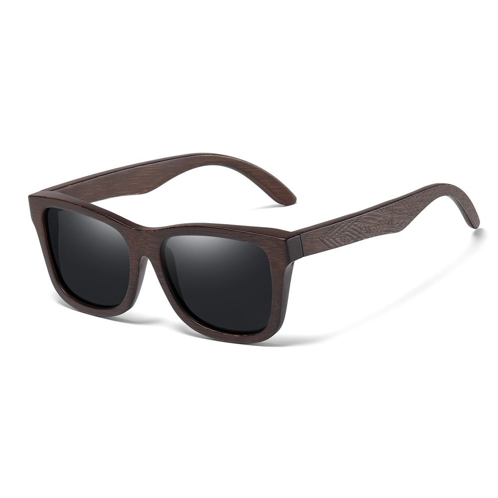 Wholesale Handcrafted Eco-Friendly Wood Sunglasses UV400 Polarized Square Shades for Men & Women Premium Sustainable Eyewear Manufacturer China