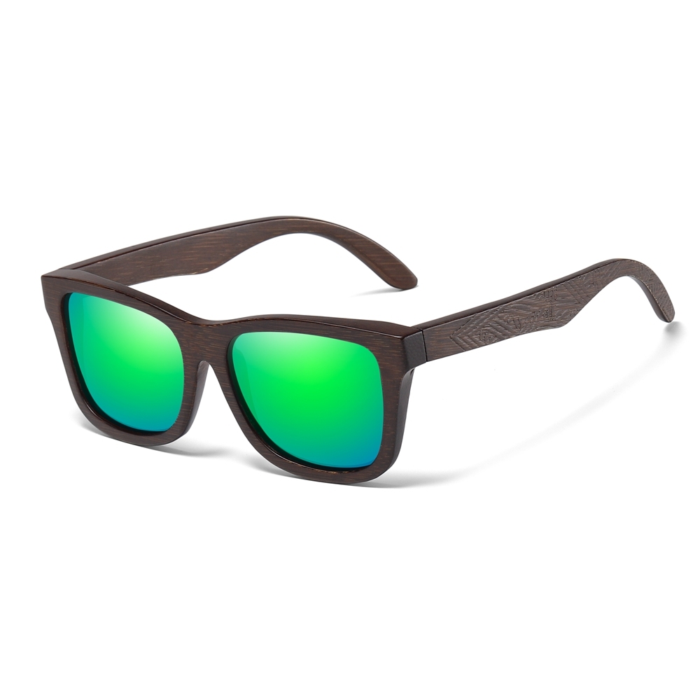 Wholesale Handcrafted Eco-Friendly Wood Sunglasses UV400 Polarized Square Shades for Men & Women Premium Sustainable Eyewear Manufacturer China