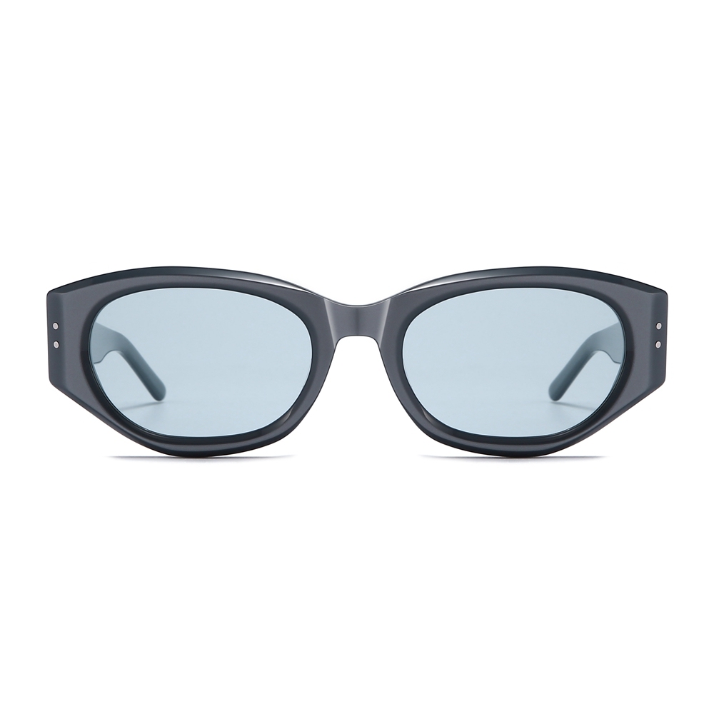 Wholesale Ladies Modern Luxury Designer Sunglasses Gm Benven Bold Oval Cat Eye Shades for Men Premium Acetate Eyewear Manufacturer in China