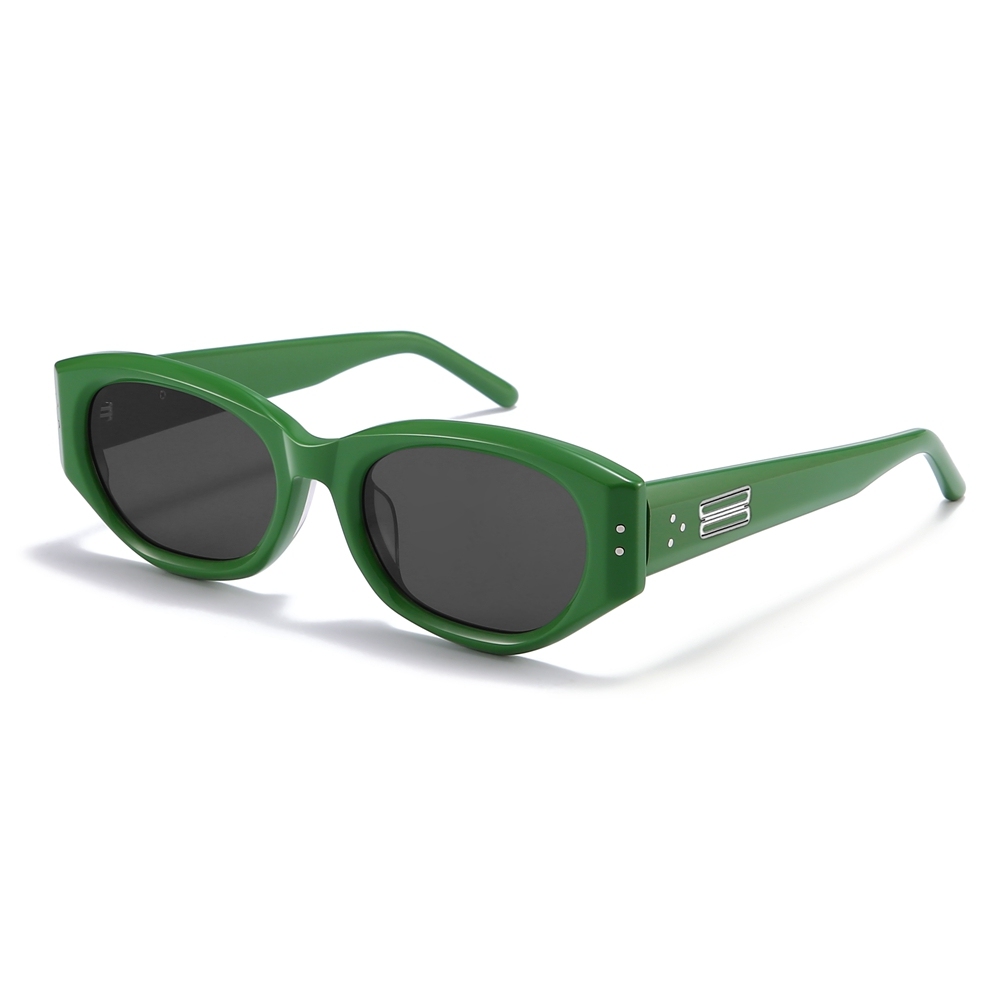 Wholesale Ladies Modern Luxury Designer Sunglasses Gm Benven Bold Oval Cat Eye Shades for Men Premium Acetate Eyewear Manufacturer in China