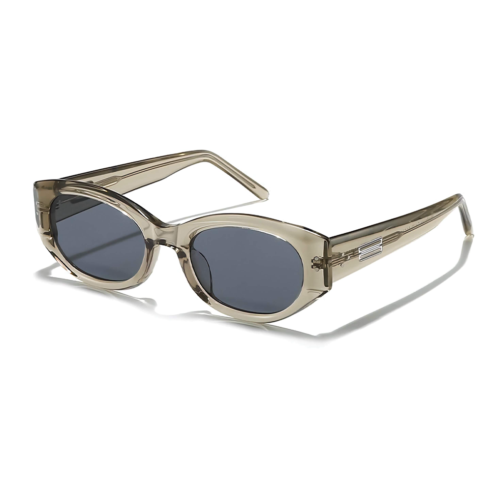Wholesale Ladies Modern Luxury Designer Sunglasses Gm Benven Bold Oval Cat Eye Shades for Men Premium Acetate Eyewear Manufacturer in China