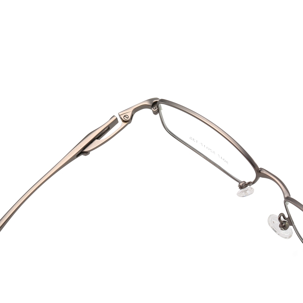 Wholesale Modern Rectangle Metal Optical Frames for Active Men Aerodynamic Athletic Prescription Glasses Professional Eyeglasses Manufacturer China