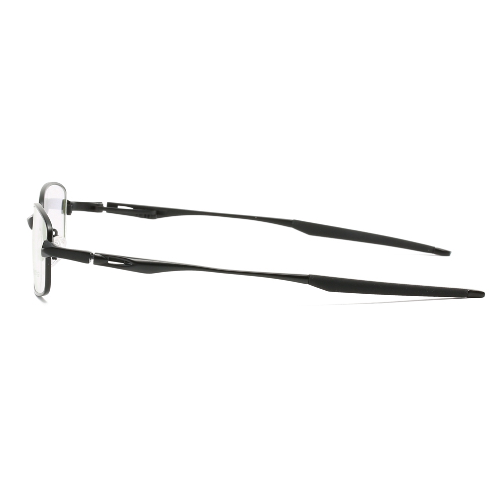 Wholesale Modern Rectangle Metal Optical Frames for Active Men Aerodynamic Athletic Prescription Glasses Professional Eyeglasses Manufacturer China