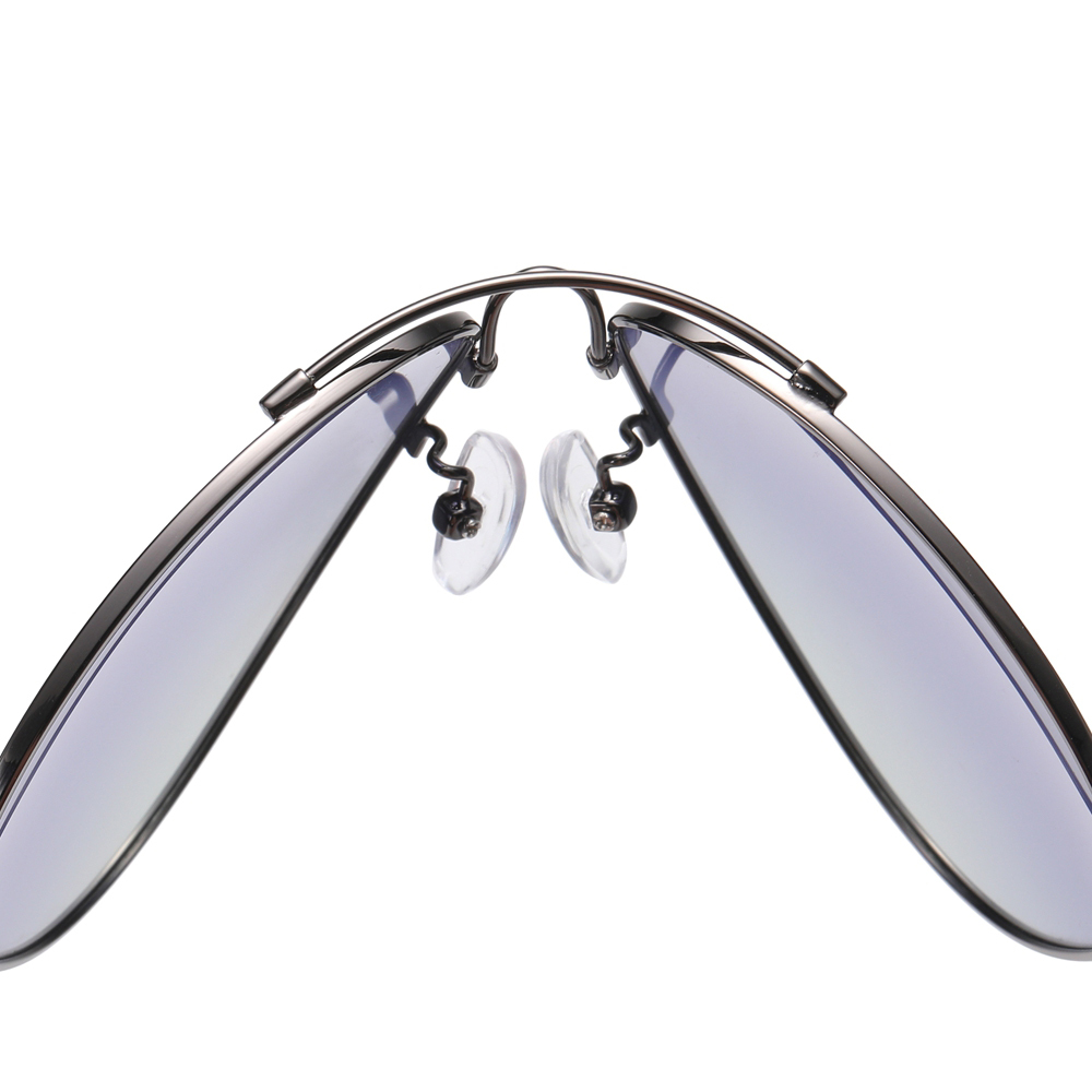 Mens Flexible Memory Metal Aviator Sunglass Custom Luxury Brand Polarized Sunglasses for Business Casual Everyday Sun Glasses with Logo