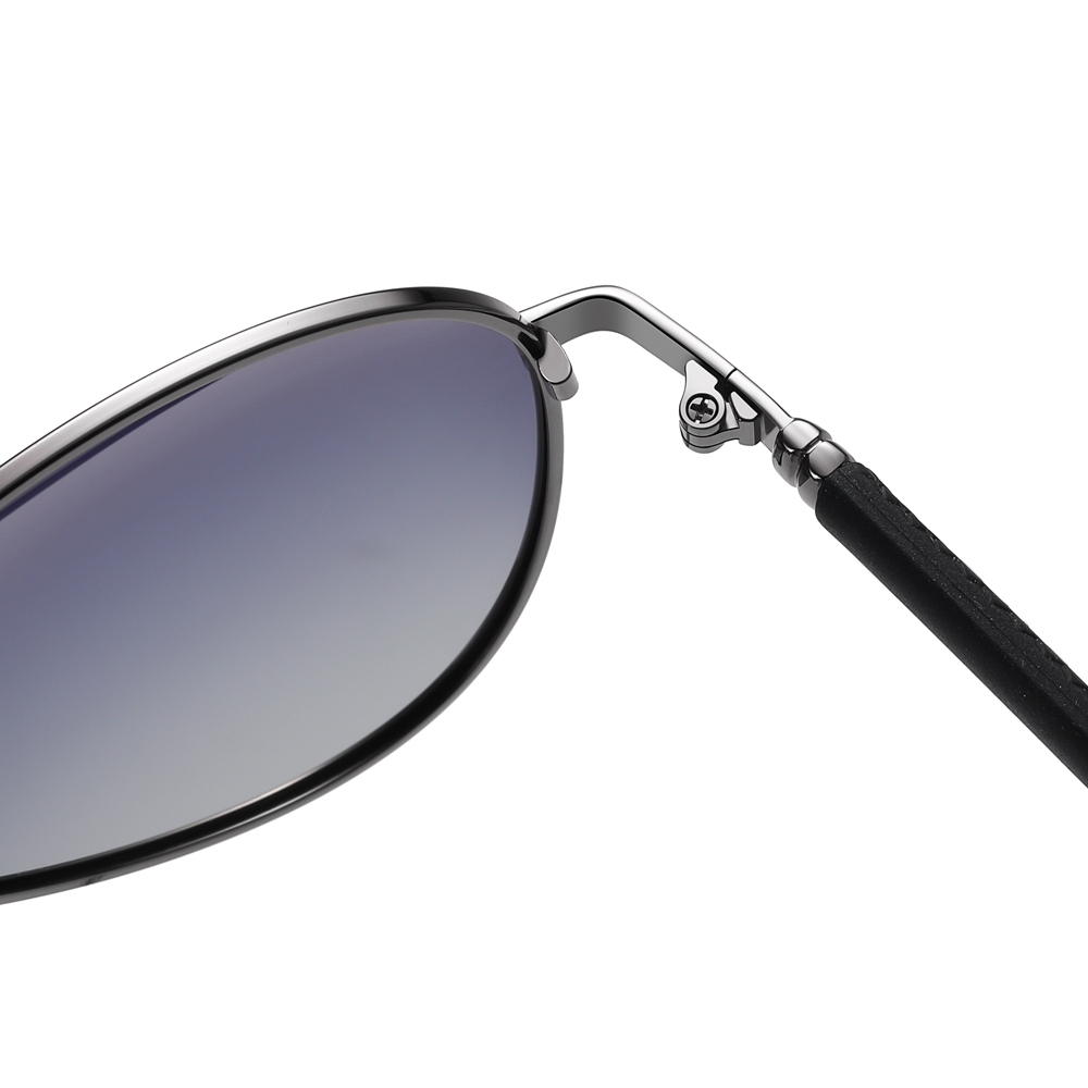 Mens Flexible Memory Metal Aviator Sunglass Custom Luxury Brand Polarized Sunglasses for Business Casual Everyday Sun Glasses with Logo