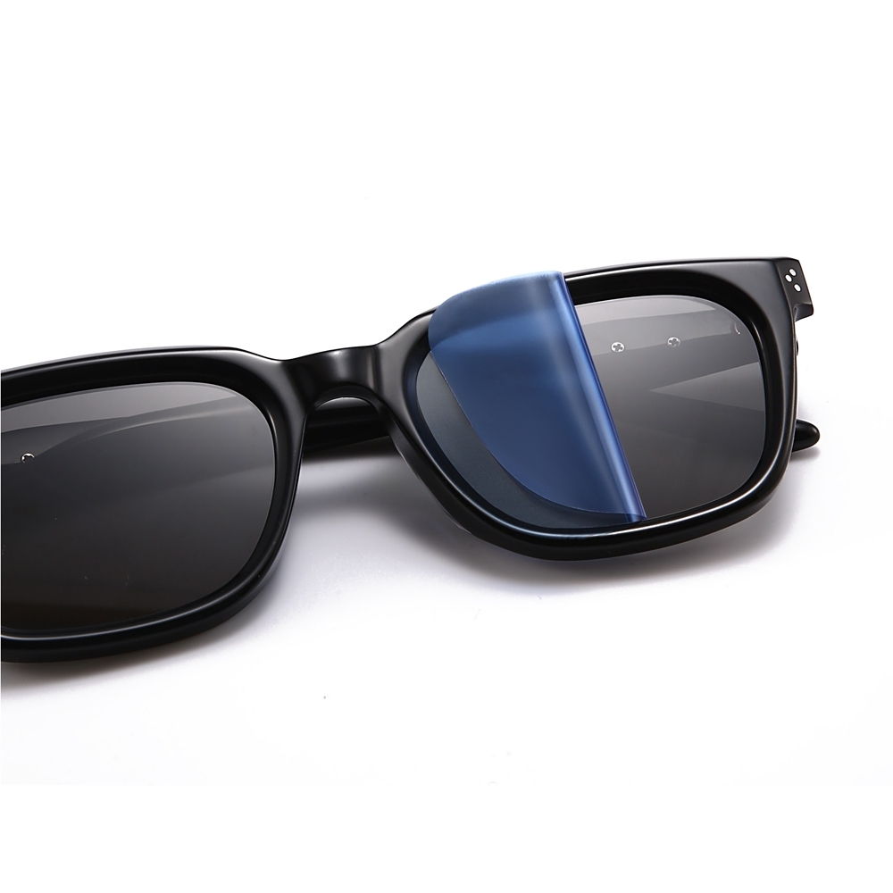 Wholesale GM Hovo Streetwear Sunglasses with Silver Hardware Trendy Square Shades for Women & Men Handmade Acetate Eyewear Manufacturer China