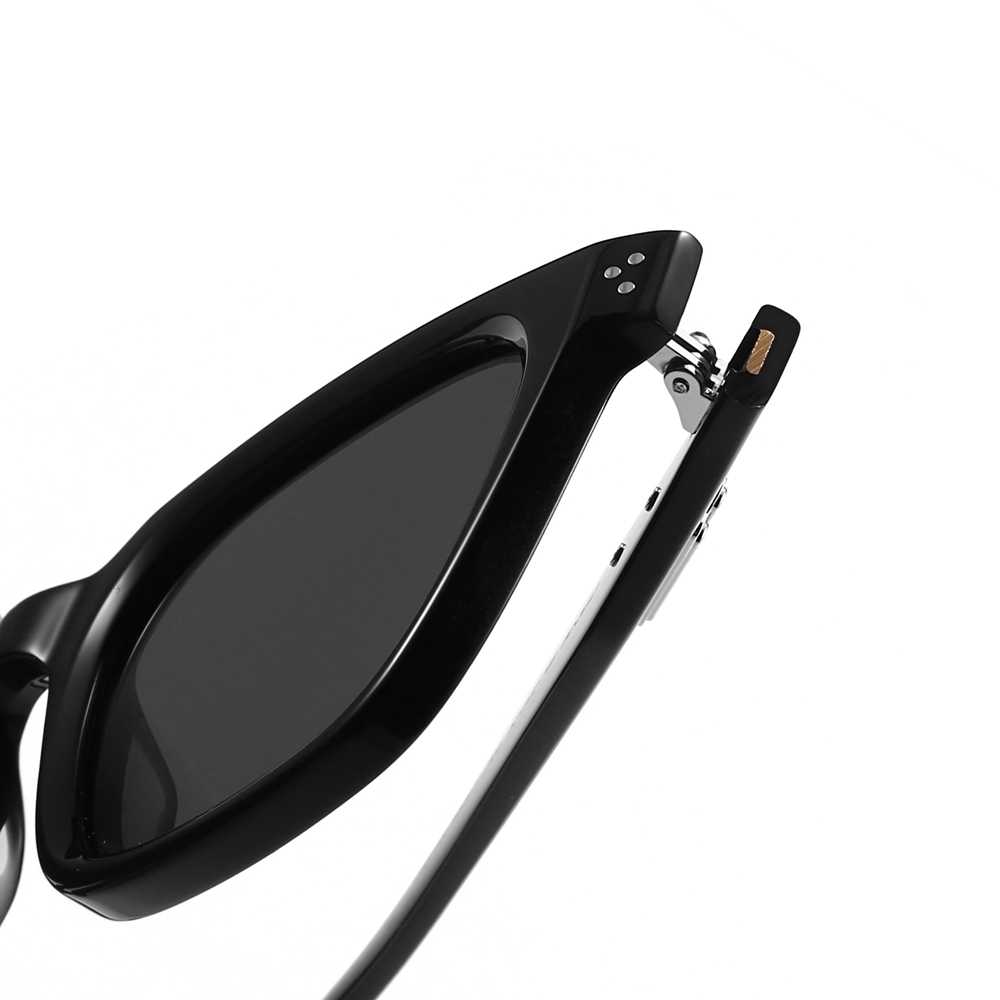 Wholesale GM Hovo Streetwear Sunglasses with Silver Hardware Trendy Square Shades for Women & Men Handmade Acetate Eyewear Manufacturer China