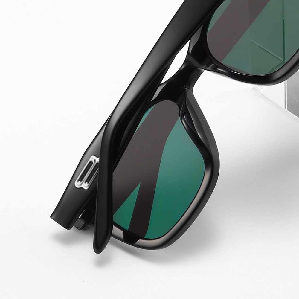Wholesale GM Hovo Streetwear Sunglasses with Silver Hardware Trendy Square Shades for Women & Men Handmade Acetate Eyewear Manufacturer China