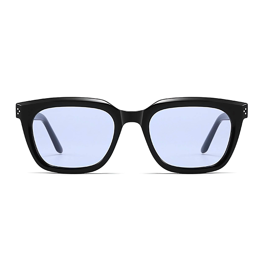 Wholesale GM Hovo Streetwear Sunglasses with Silver Hardware Trendy Square Shades for Women & Men Handmade Acetate Eyewear Manufacturer China