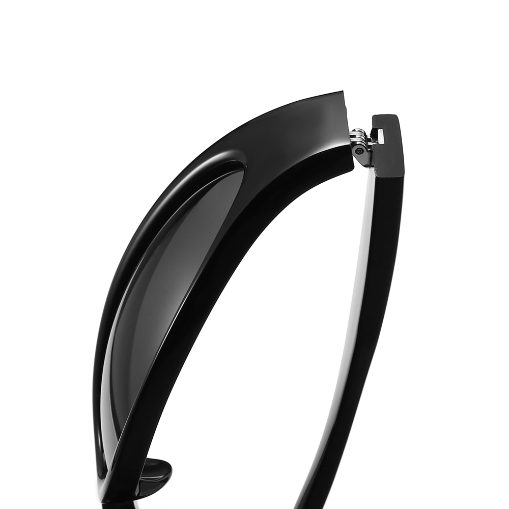 Custom Unisex Cyber Y2k Wrap Around Sunglasses GM MM003 Black Futuristic Designer Shades for Men & Women Luxury Acetate Eyewear Manufacturer China