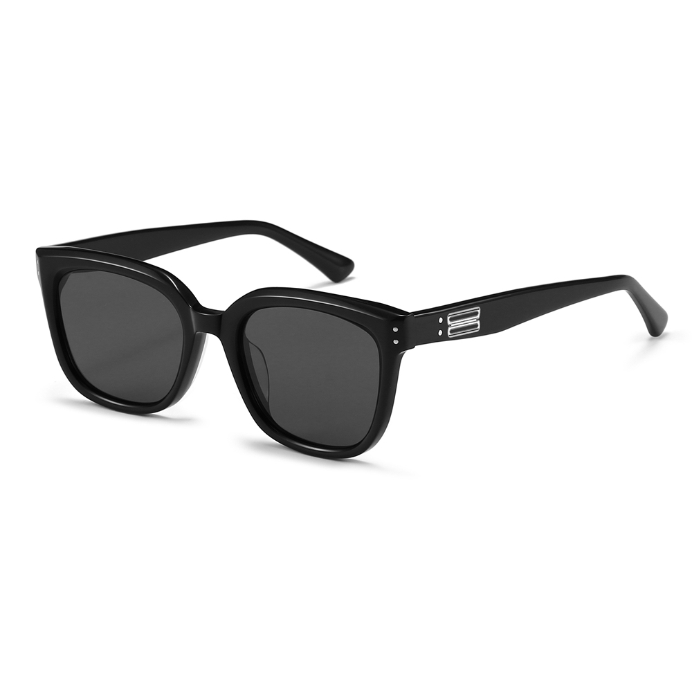 Custom GM Brand Modern Square Shades for Men & Women Statement Designer Sunglasses with Signature Hardware Acetate Eyewear Manufacturer China