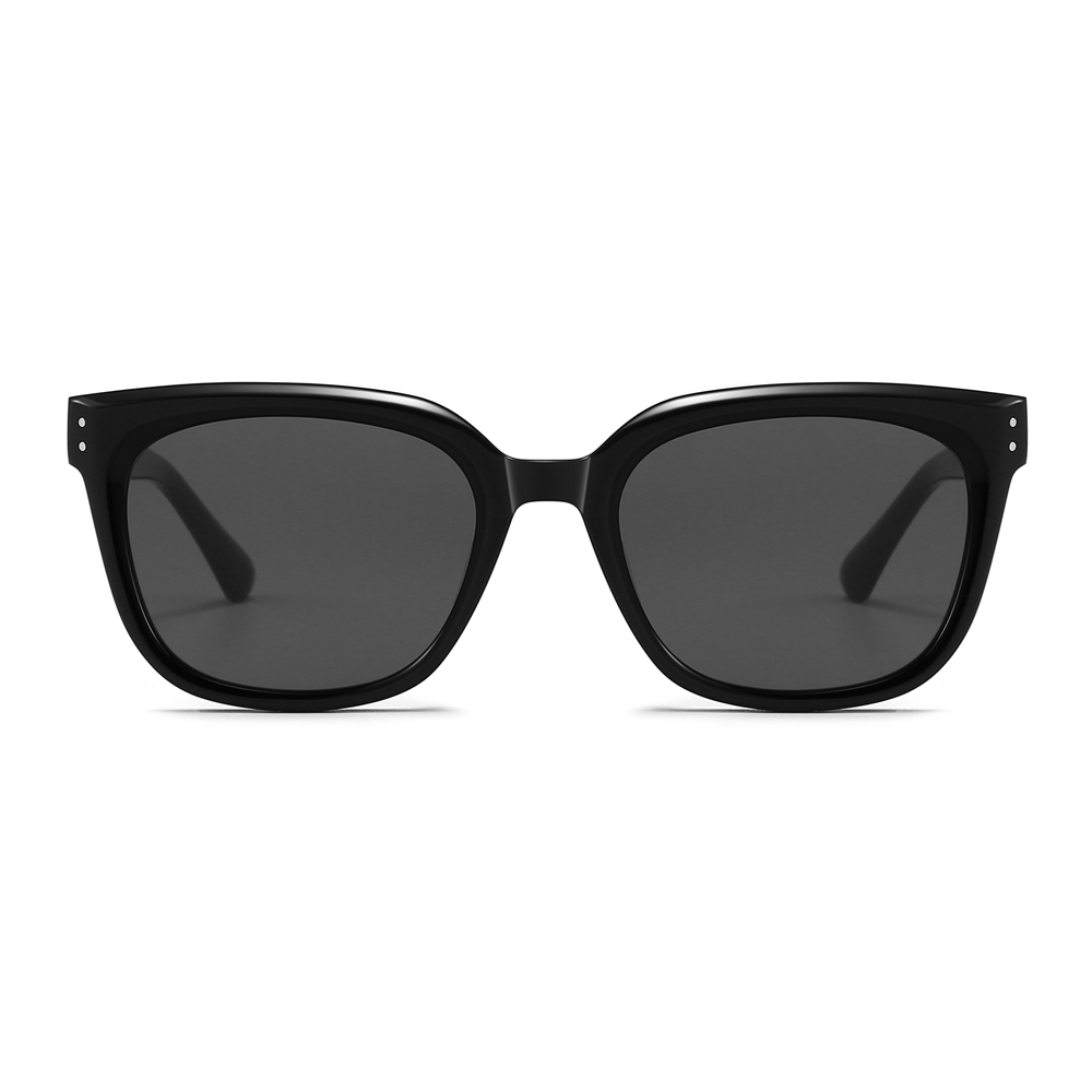 Custom GM Brand Modern Square Shades for Men & Women Statement Designer Sunglasses with Signature Hardware Acetate Eyewear Manufacturer China