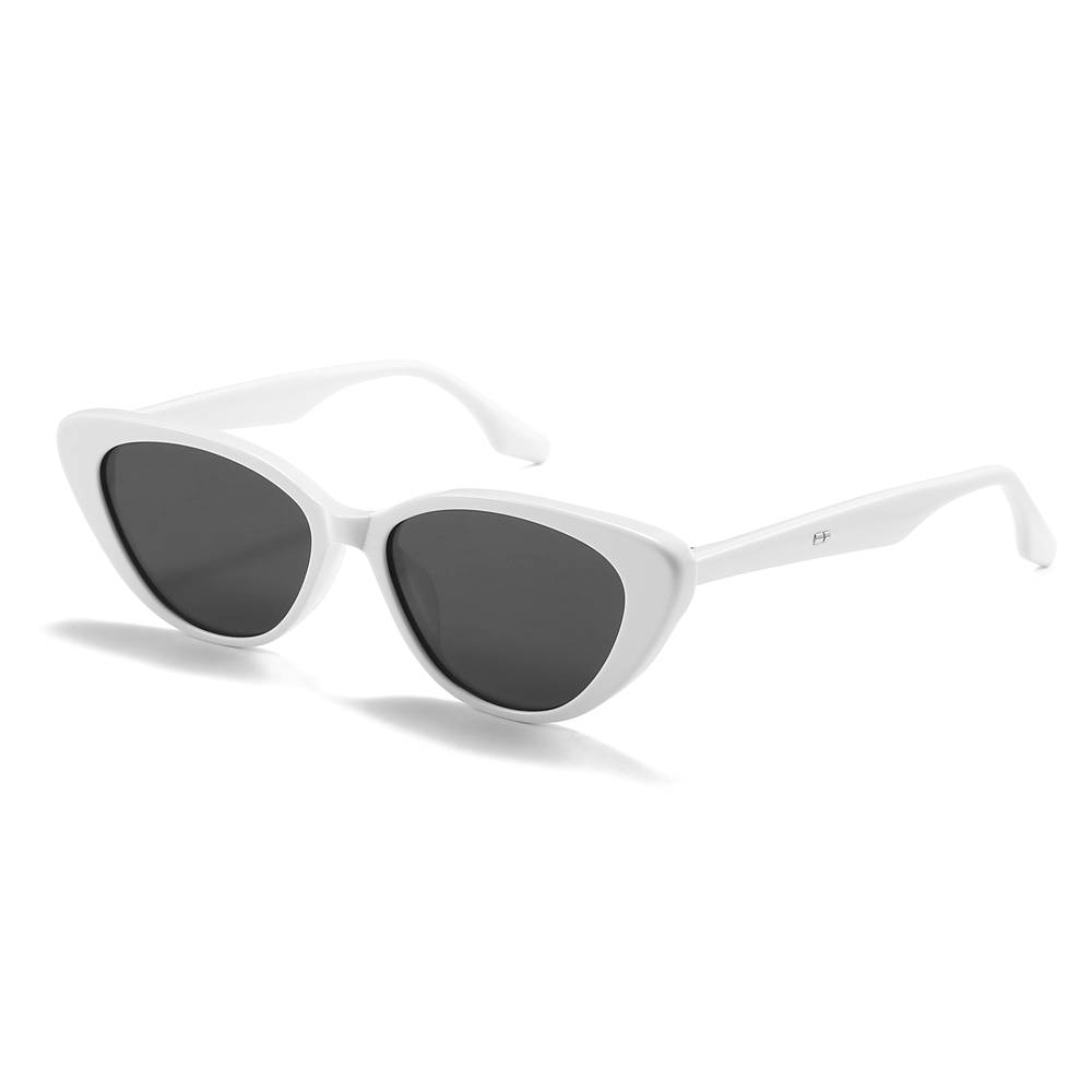 Custom Modern Upswept Cat-Eye Sunglasses with Logo GM Crella Popular Designer Shades for Women High Quality Acetate Eyewear Manufacturer China