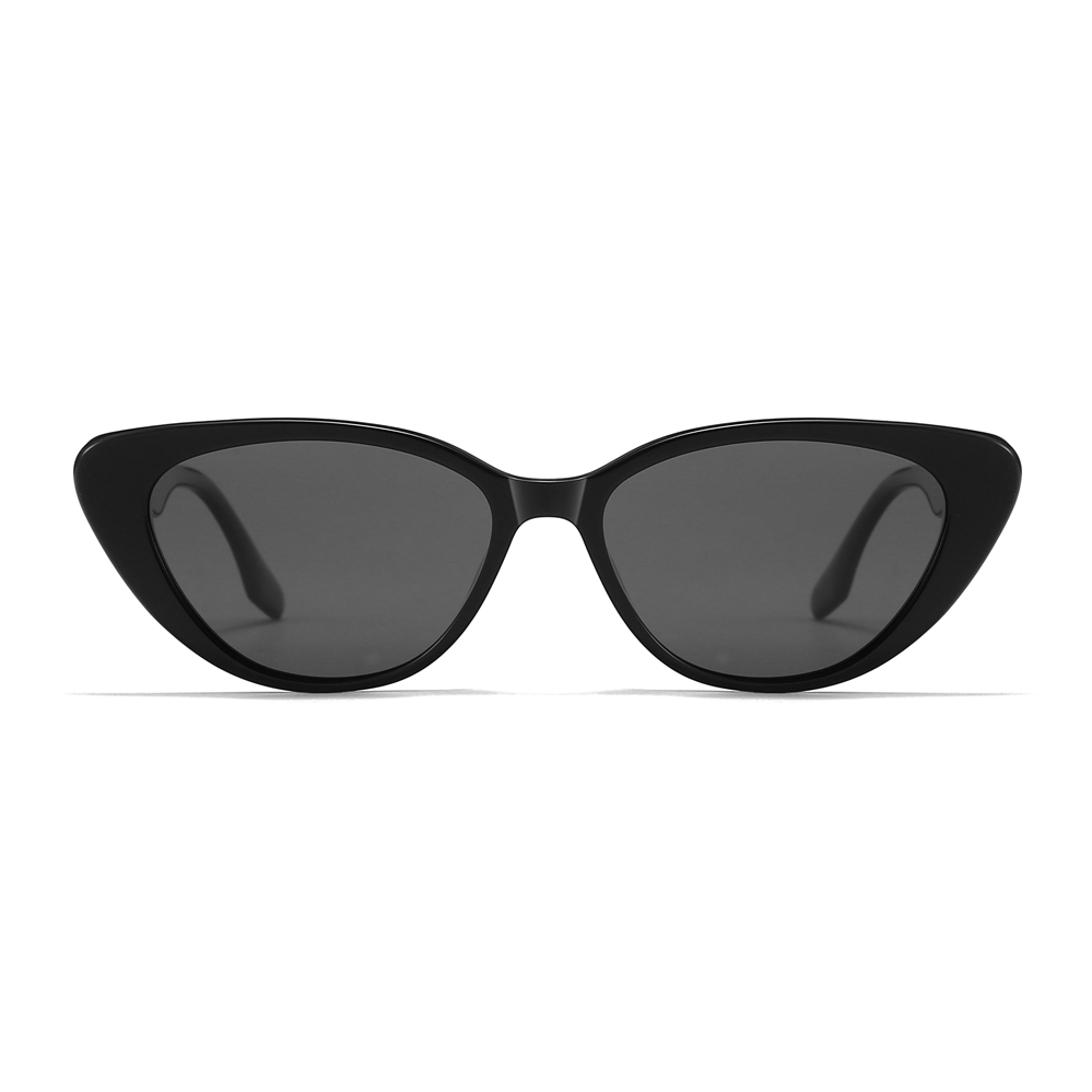Custom Modern Upswept Cat-Eye Sunglasses with Logo GM Crella Popular Designer Shades for Women High Quality Acetate Eyewear Manufacturer China
