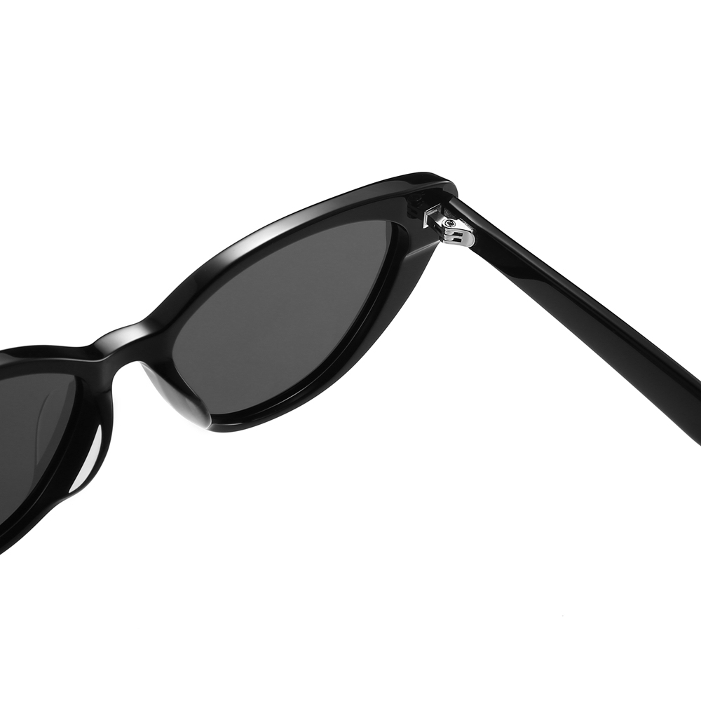 Custom Modern Upswept Cat-Eye Sunglasses with Logo GM Crella Popular Designer Shades for Women High Quality Acetate Eyewear Manufacturer China