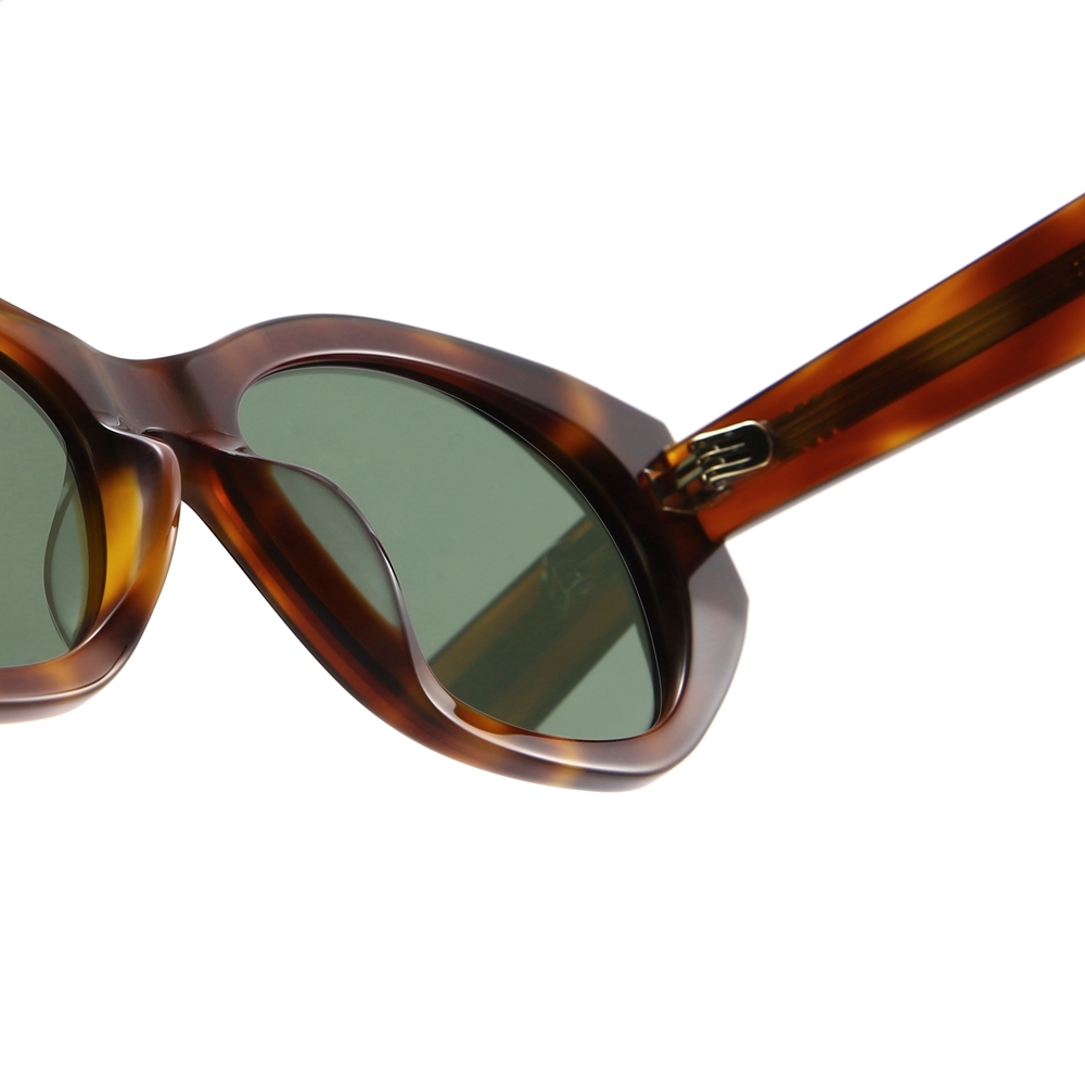 Custom Luxury Geometric Cat Eye Sunglasses for Women Premium Acetate Eyewear Manufacturer China Y2K Retro Thick Sun Glasses Wholesale Online