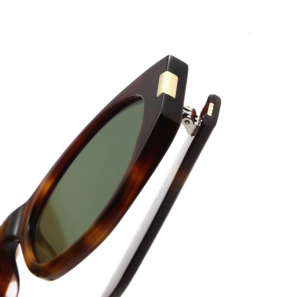 Custom Luxury Geometric Cat Eye Sunglasses for Women Premium Acetate Eyewear Manufacturer China Y2K Retro Thick Sun Glasses Wholesale Online