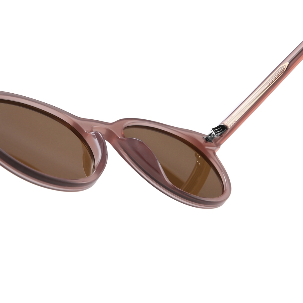 Bulk Wholesale Modern Minimalist Round Panto Sunglasses Trendy Shades for Women's Polarized Sun Glasses Handmade Acetate Eyewear Supplier China