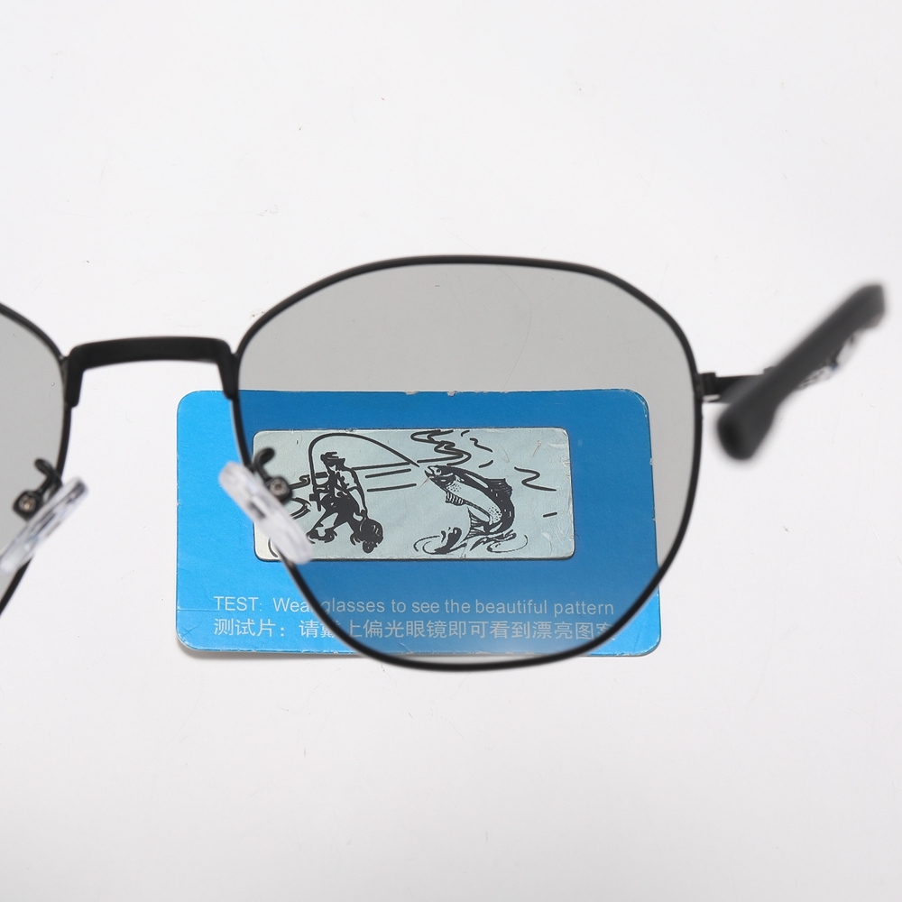 Bulk Wholesale Unisex Irregular Round Metal Sunglasses for Daily Use with Geometric Greca Temples Polarized Fashion Glasses Manufacturer China