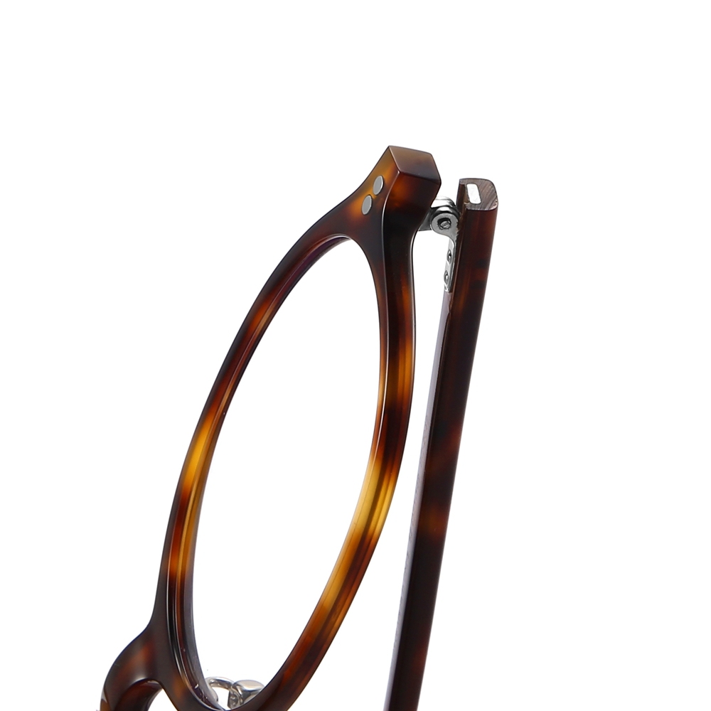 Bulk Wholesale Acetate Oval Panto Glasses Frames with Adjustable Nose Pads for Women's Retro-Modern Prescription Eyeglasses Manufacturer China