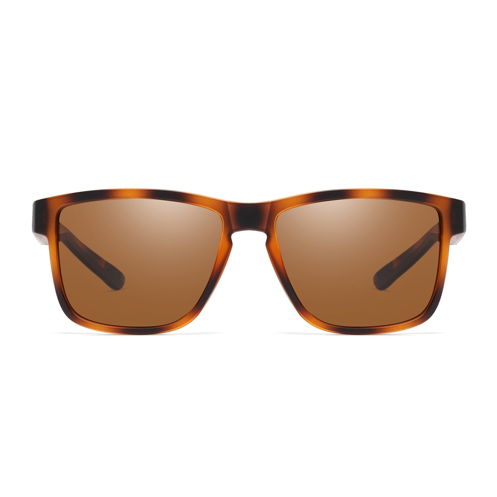 Custom Polycarbonate Square Fishing Glasses Men's Casual Sports Polarized Shades for Women Leisure Active Lifestyle Sunglasses Wholesale China