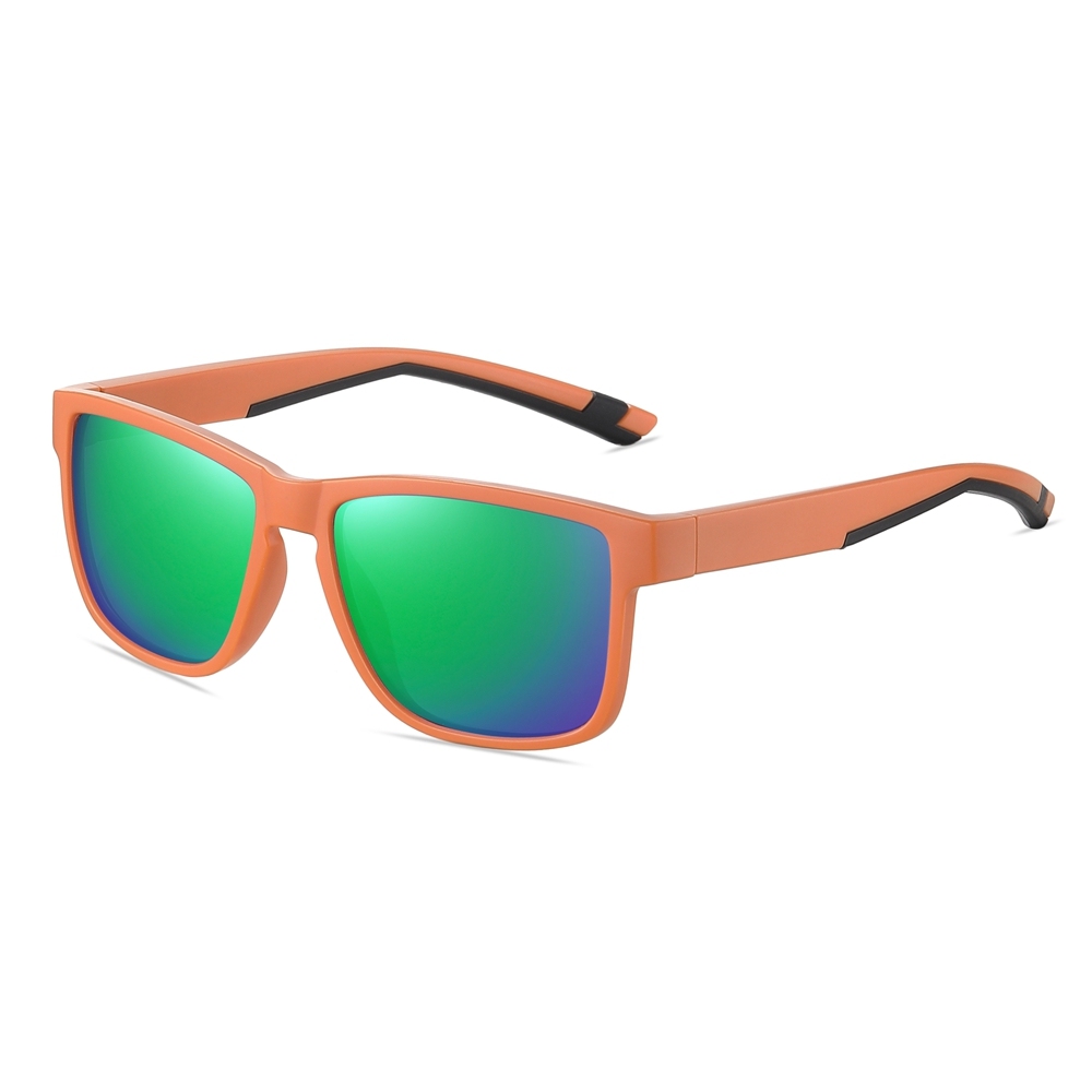 Custom Casual Sports Polarized Glasses Men's Polycarbonate Square Shades for Women Leisure Time Active Lifestyle Sunglasses Wholesale Online