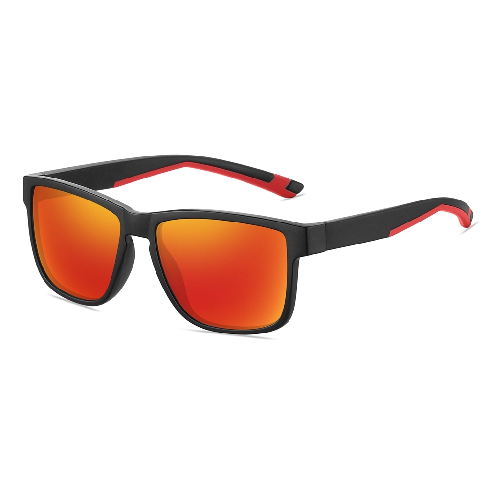 Custom Casual Sports Polarized Glasses Men's Polycarbonate Square Shades for Women Leisure Time Active Lifestyle Sunglasses Wholesale Online