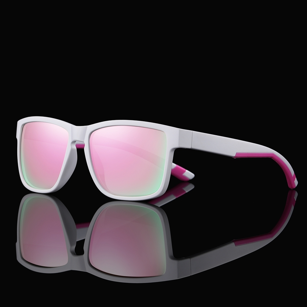 Custom Polycarbonate Square Fishing Glasses Men's Casual Sports Polarized Shades for Women Leisure Active Lifestyle Sunglasses Wholesale China