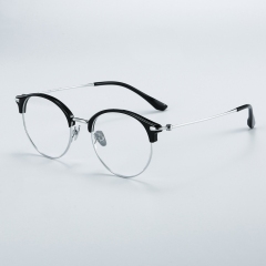 Black-silver/Clear