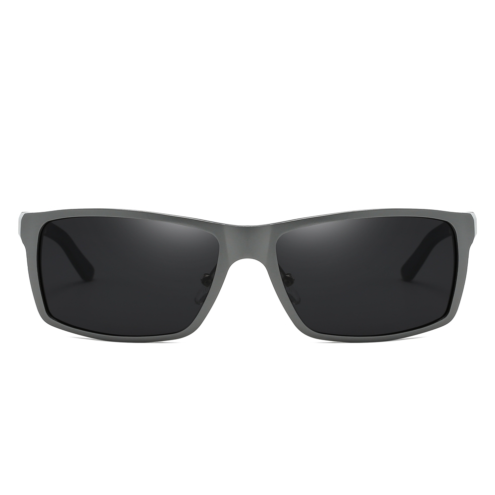 Readystock Lightweight Aluminum Sports Polarized Sunglass for Men's Outdoor Activity Eyewear Rectangle Wrap Around Sunglasses Wholesale Online