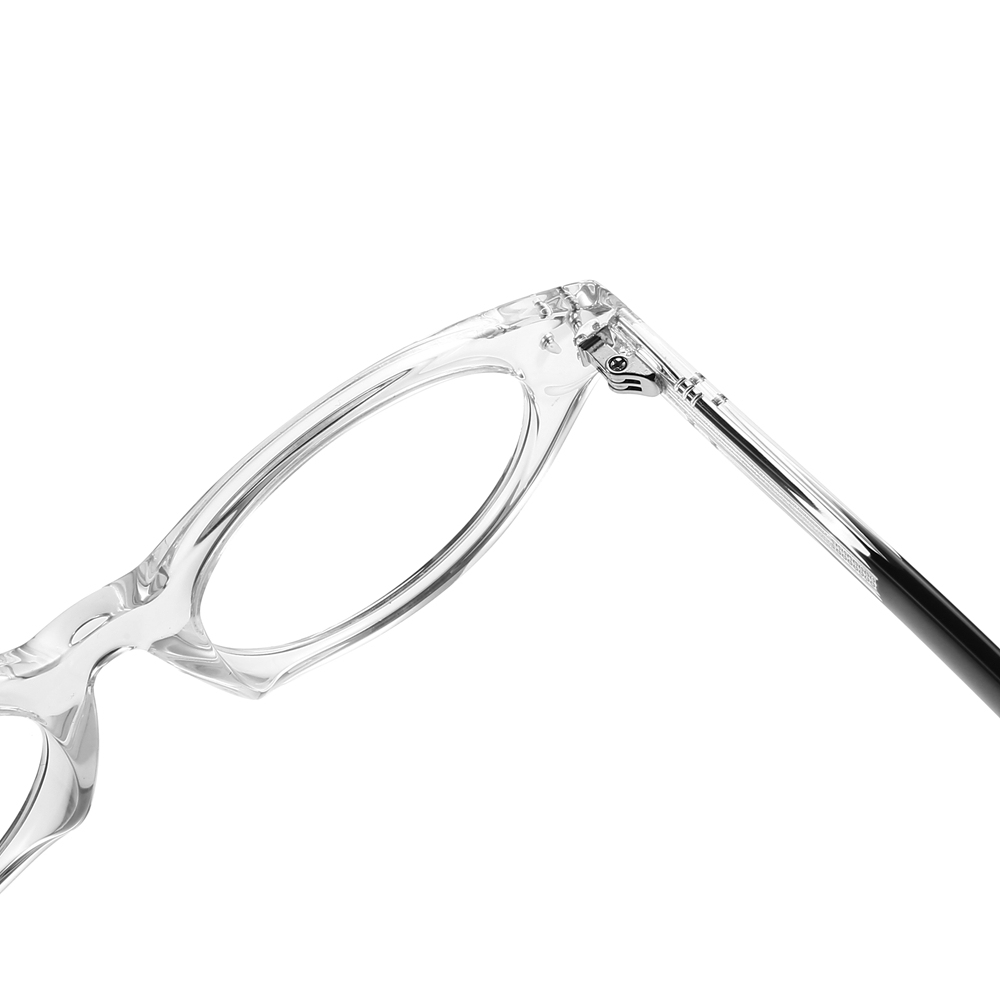 Wholesale Women's Oval Cat-Eye Optical Frame for Men Fashion Acetate Prescription Eyeglasses with Blue Light Filter Glasses Manufacturer China