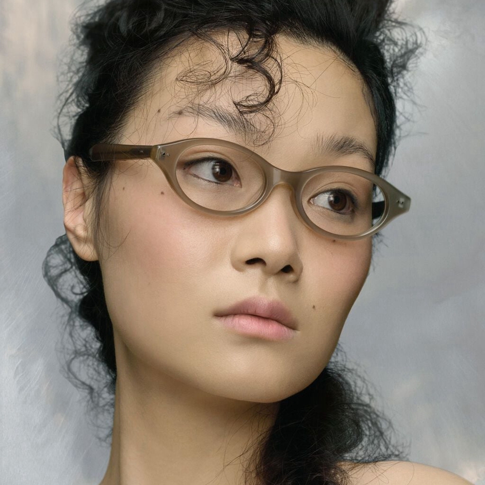 Wholesale Women's Oval Cat-Eye Optical Frame for Men Fashion Acetate Prescription Eyeglasses with Blue Light Filter Glasses Manufacturer China