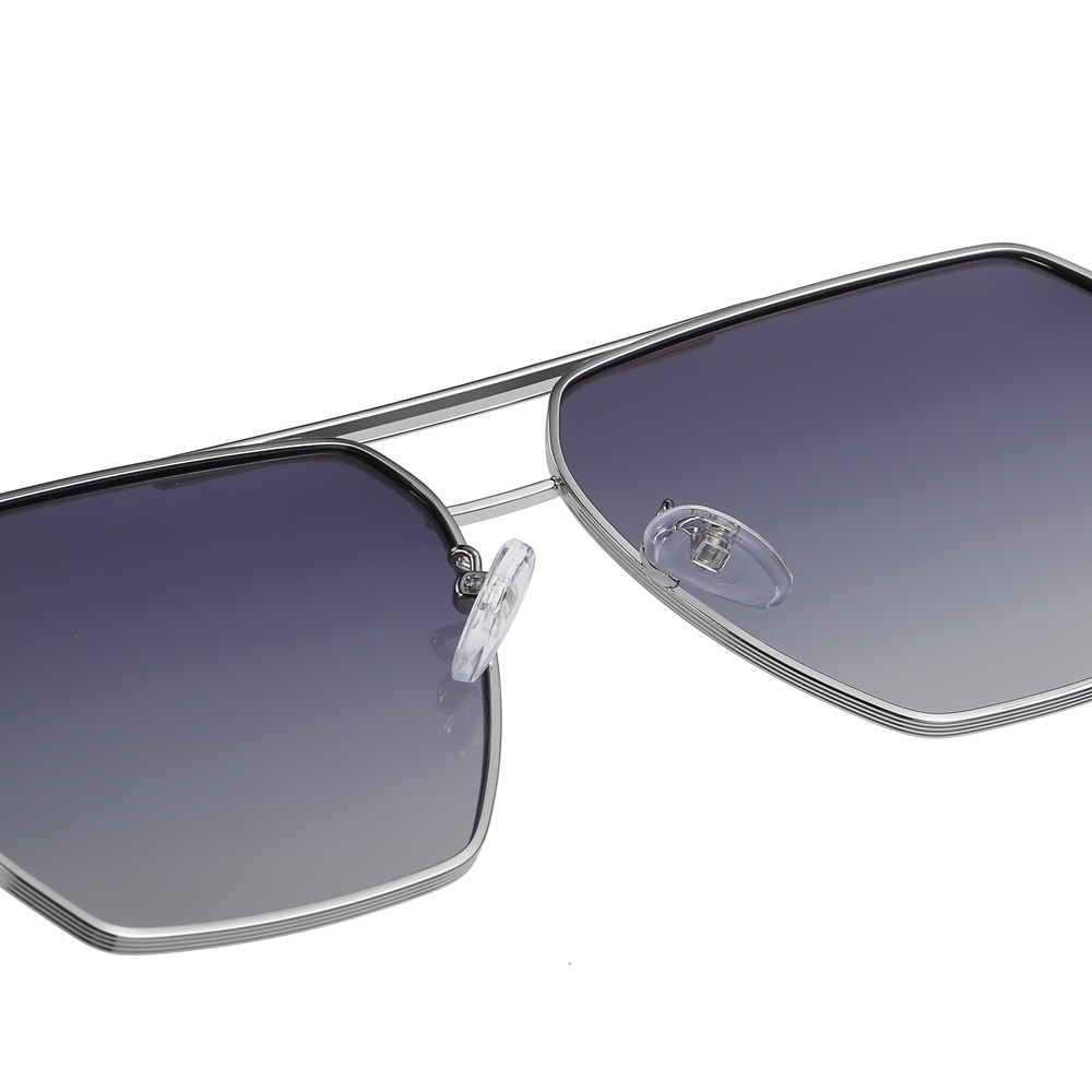 New Brand Dupes Fashion Sunglasses for Men Wholesale Metal Navigator Sunglass UV400 Polarized Large Square Aviator Sun Glasses