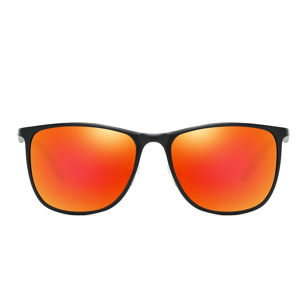 Unisex Lightweight Wayfarer Sunglasses UV400 Polarized Driving Sunglass for Men Women Aluminium Square Sun Glasses
