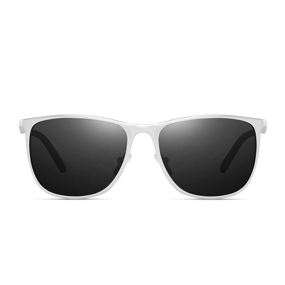 Unisex Lightweight Wayfarer Sunglasses UV400 Polarized Driving Sunglass for Men Women Aluminium Square Sun Glasses