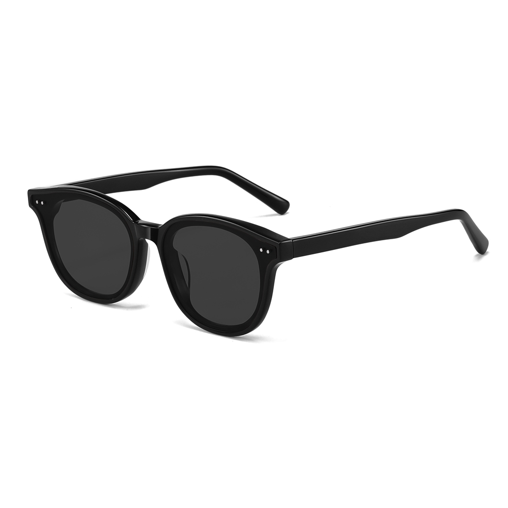 Custom Logo Rounded Square Acetate Sunglasses Popular Korean Brand GM Lang Street Fashion Sun Glasses Private Label Eyewear Manufacturer China