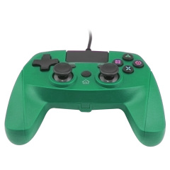 PS4/PS3/PC Wired Controller with Sensor Function（Green）