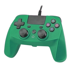 PS4/PS3/PC Wired Controller with Sensor Function（Green）