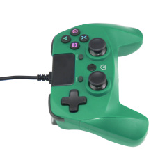 PS4/PS3/PC Wired Controller with Sensor Function（Green）