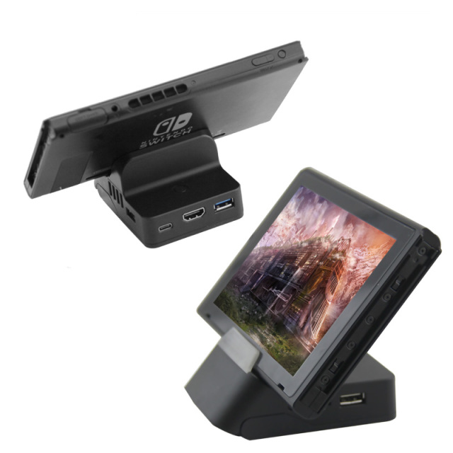 Multi-function Charing Dock With Bluetooth 5.0 For Nintendo Switch