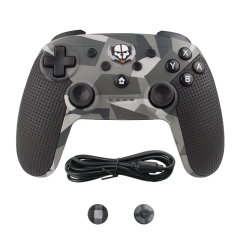 Nintendo SWITCH/PC/PS3/Android Bluetooth Controller（camouflage black）