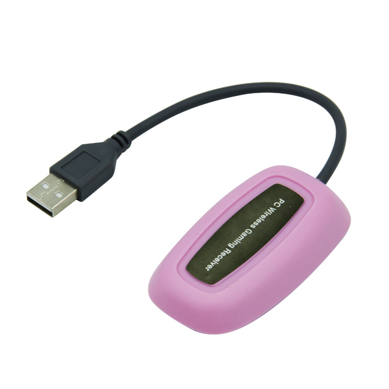 XBOX 360/PC 2.4G wireless controller neutral Packing（Pink）