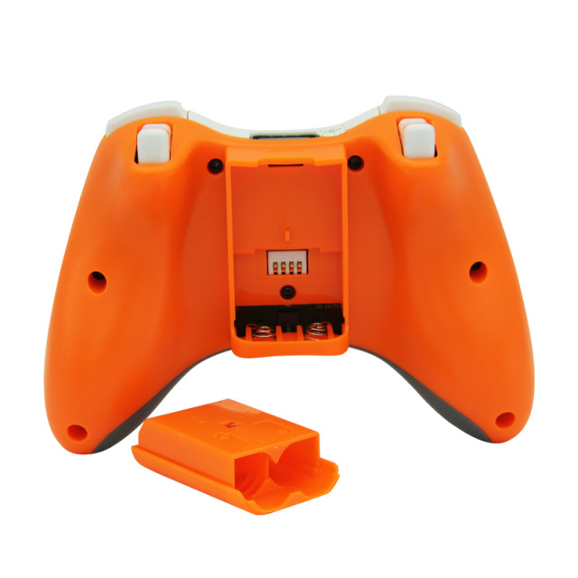 XBOX 360/PC 2.4G wireless controller neutral Packing（Orange）