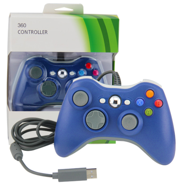 Xbox 360 Wired Controller (blue)
