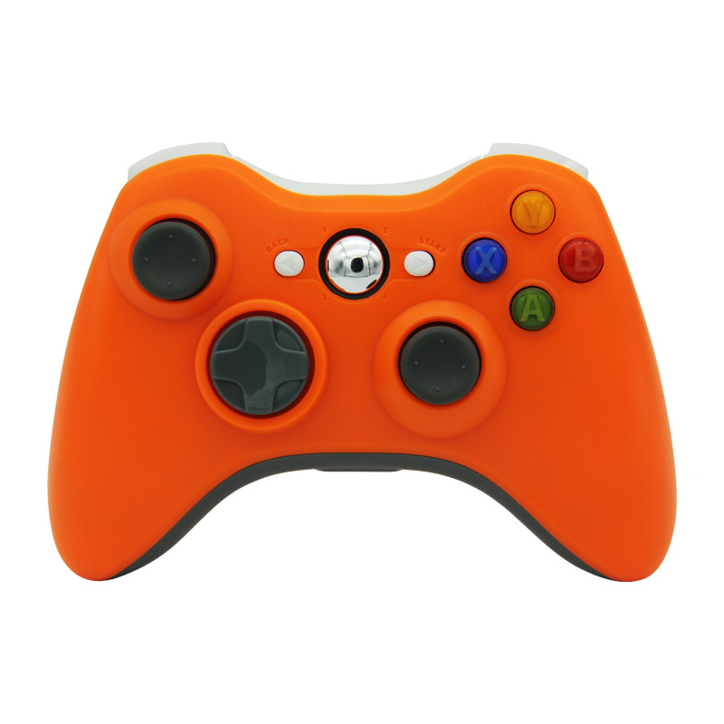 XBOX 360/PC 2.4G wireless controller neutral Packing（Orange）