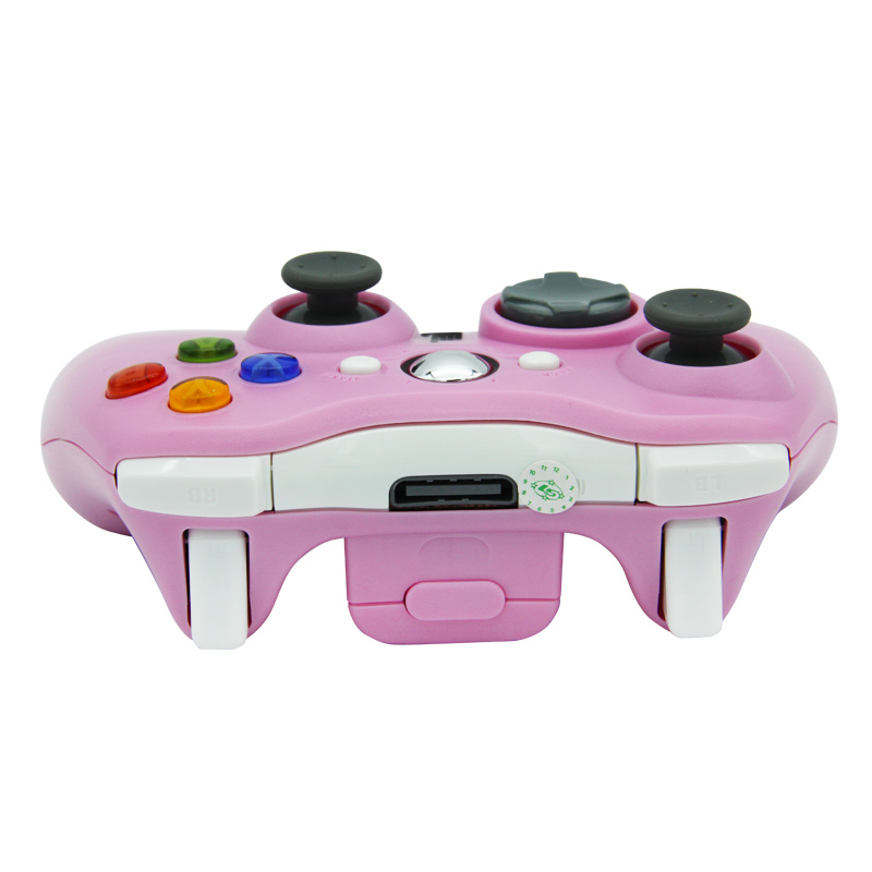 XBOX 360/PC 2.4G wireless controller neutral Packing（Pink）