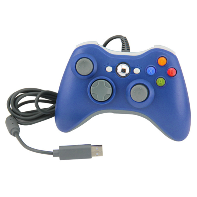 Xbox 360 Wired Controller (blue)