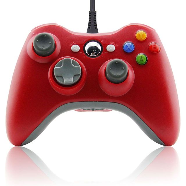 Xbox 360 Wired Controller (red)