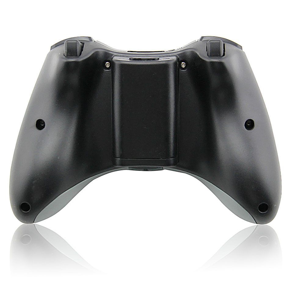 Wired Controller for Xbox 360, Wired Controller USB Gamepad Joypad Joystick PC Game Controller with Dual-Vbt and Trigger Buttons for Xbox 360 Slim PC Windows 7/8/10 (Black)