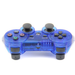 PS3 Wireless Joypad Crystal Blue with pp bag
